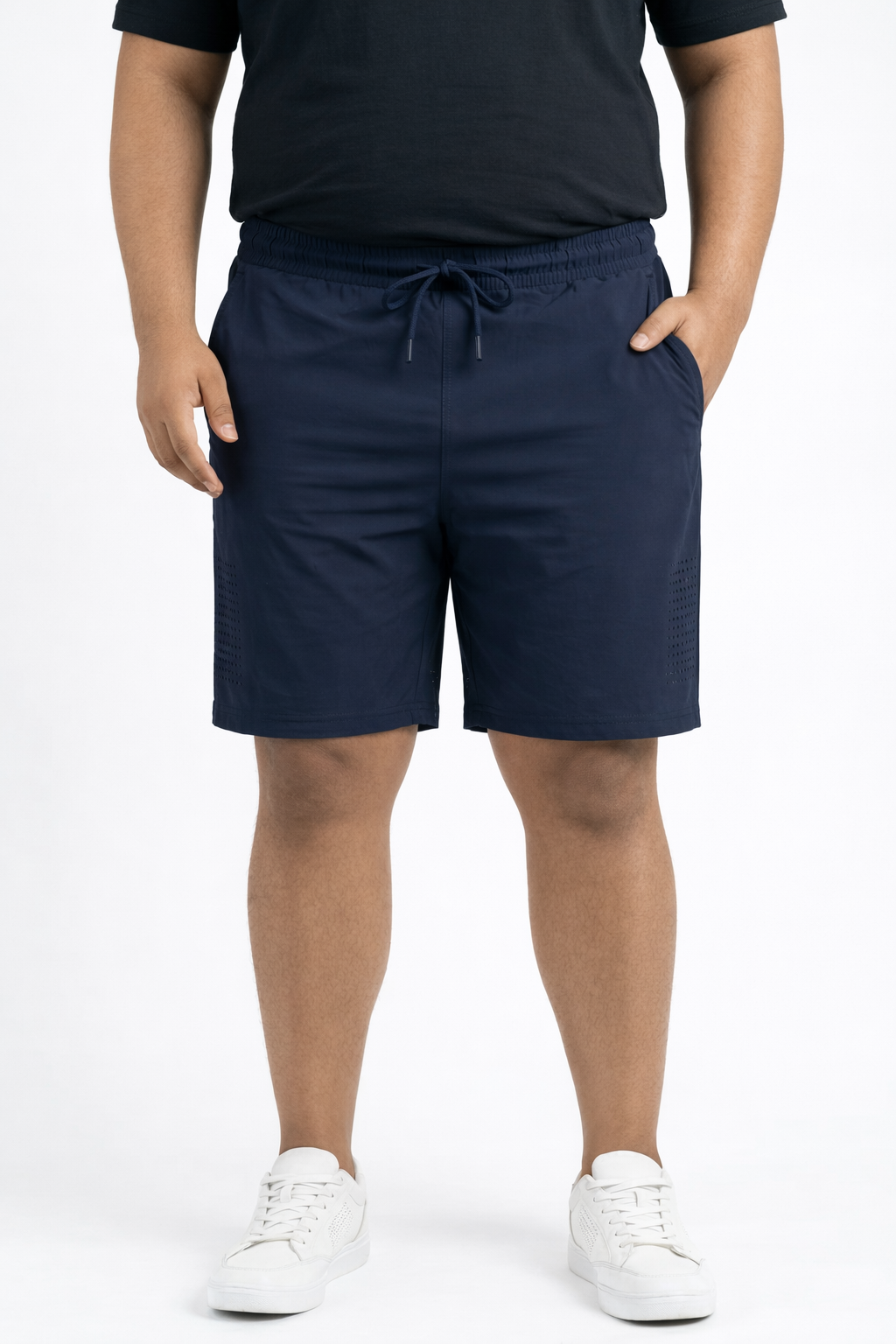 Short de buzo algodón azul marino