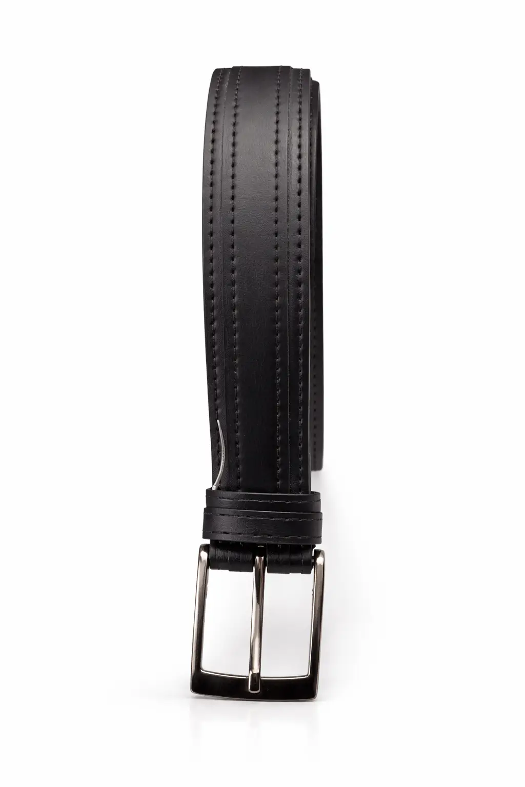Cinturón eco cuero negro