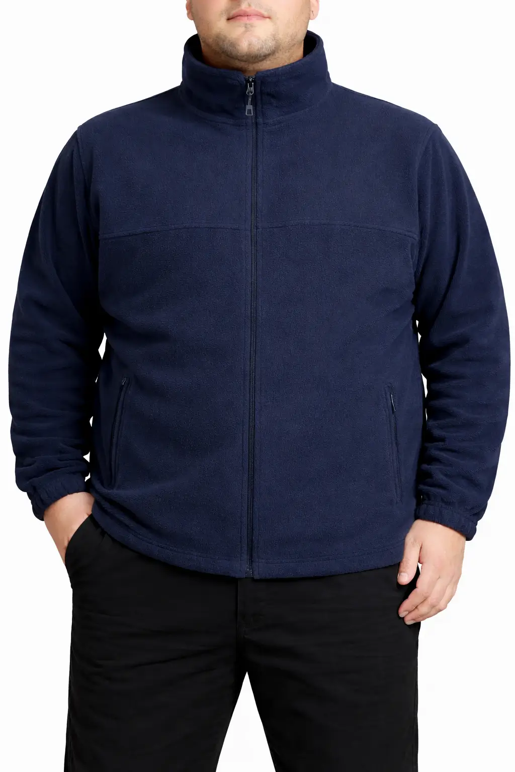 Micropolar azul marino