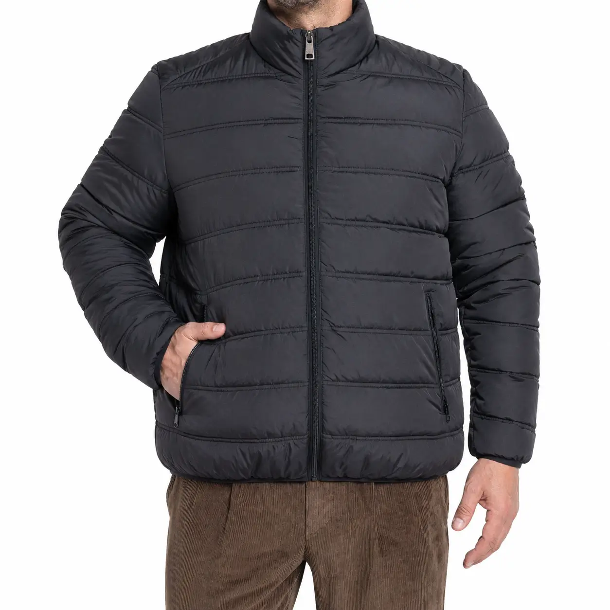 Parka acolchada con mangas