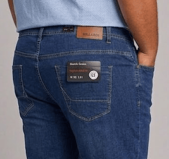 Jeans azul medio 300