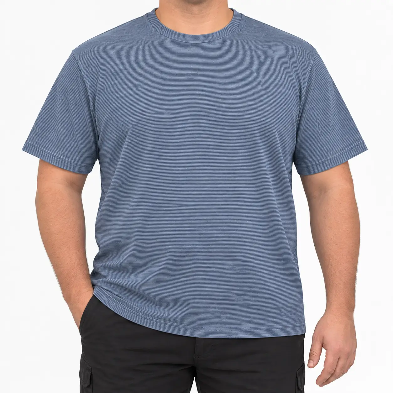 Polera dryfit gris claro
