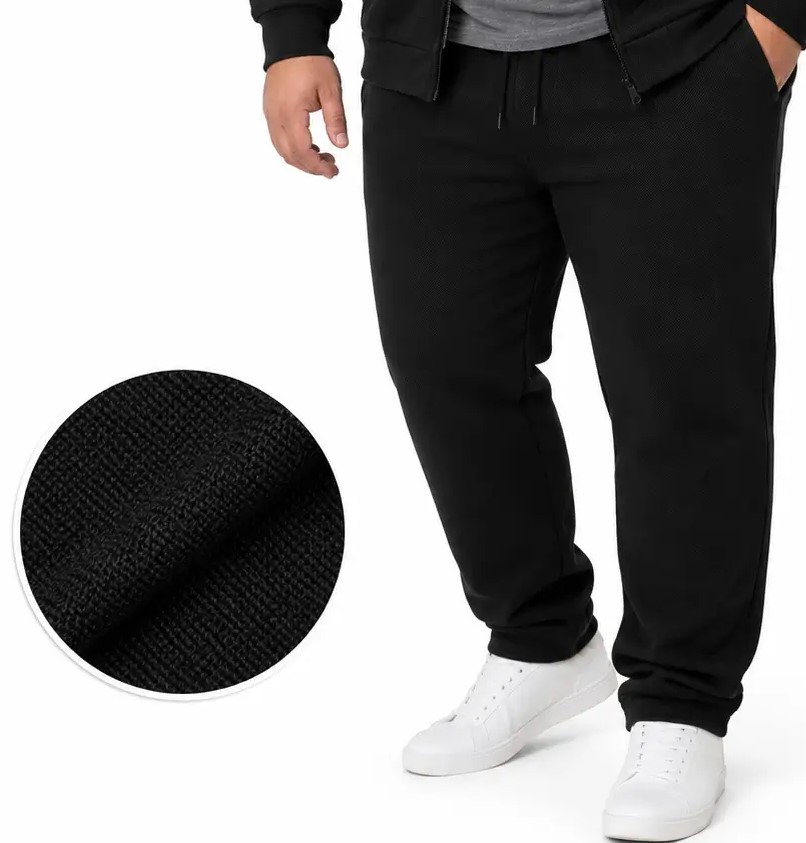 Pantalón de buzo pique negro