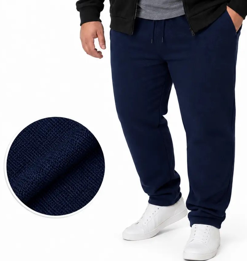 Pantalón de buzo pique azul marino