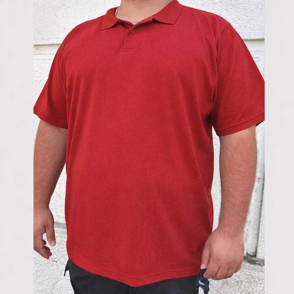 Polera pique roja