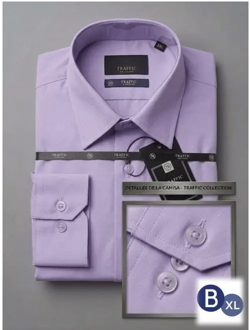 Camisa Lila Traffic