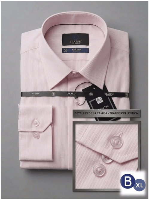 Camisa Rosada Clara Traffic