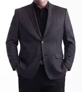Vestón casimir gris osc G.N