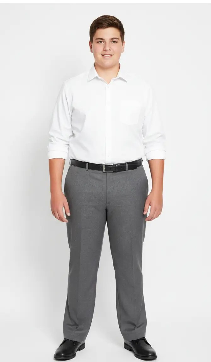 Pantalón gris de colegio